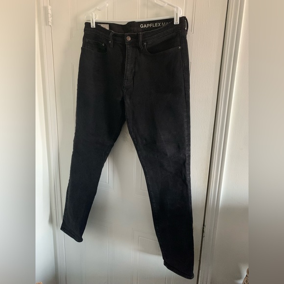 Gap GapFlex Max Black Skinny Jeans 34/32 - Picture 5 of 8